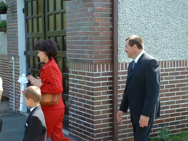 Chrzestna jedzie z Patrykiem